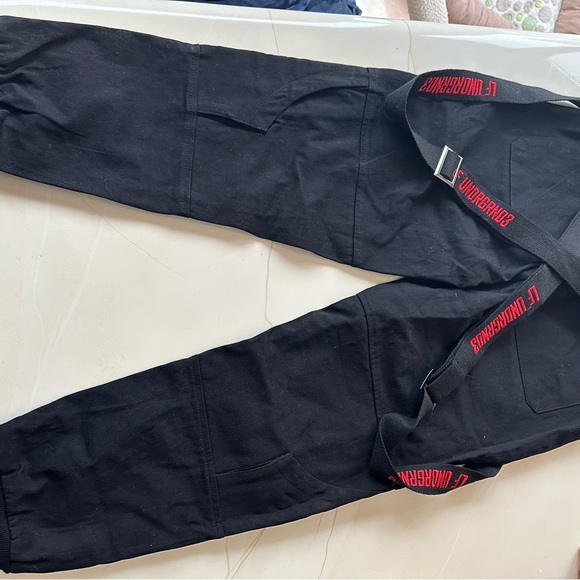 LF Brand Black Cargo Pants - Picture 5 of 6